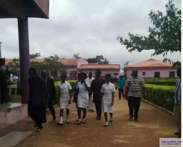 Photo Of Rescued Lagos Female Students In School